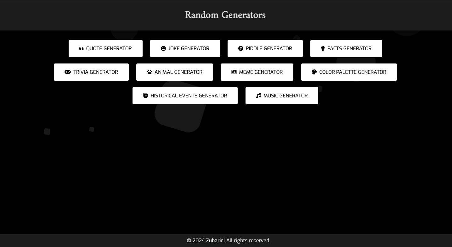 Generators